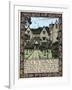 Kelmscott Manor, Gloucestershire, frontispiece to News from Nowhere, c1892 (1901)-William Morris-Framed Giclee Print