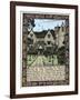 Kelmscott Manor, Gloucestershire, frontispiece to News from Nowhere, c1892 (1901)-William Morris-Framed Giclee Print