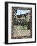 Kelmscott Manor, Gloucestershire, frontispiece to News from Nowhere, c1892 (1901)-William Morris-Framed Giclee Print