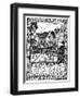 Kelmscott Manor, Gloucestershire, Frontispiece to News from Nowhere, C1892-William Morris-Framed Giclee Print