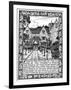 Kelmscott Manor, Gloucestershire, Frontispiece to News from Nowhere, C1892-William Morris-Framed Giclee Print