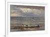 Kelp Gatherers - a Grey Morning, 1874-Henry Moore-Framed Giclee Print