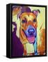 Kelsea Dog-Corina St. Martin-Framed Stretched Canvas