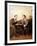 KELSEY GRAMMER; DAVID HYDE PIERCE. "FRASIER-TV" [1993].-null-Framed Photographic Print