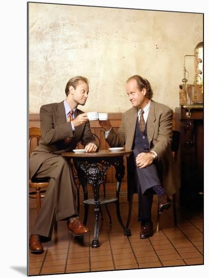 KELSEY GRAMMER; DAVID HYDE PIERCE. "FRASIER-TV" [1993].-null-Mounted Photographic Print