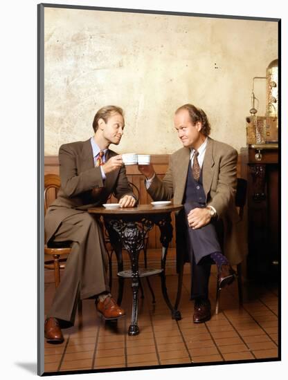 KELSEY GRAMMER; DAVID HYDE PIERCE. "FRASIER-TV" [1993].-null-Mounted Photographic Print