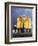 KELSEY GRAMMER; JOHN MAHONEY; PERI GILPIN; JANE LEEVES; DAVID HYDE PIERCE. "FRASIER-TV" [1993].-null-Framed Photographic Print