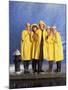 KELSEY GRAMMER; JOHN MAHONEY; PERI GILPIN; JANE LEEVES; DAVID HYDE PIERCE. "FRASIER-TV" [1993].-null-Mounted Photographic Print