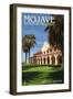 Kelso Depot - Mojave National Preserve, California-Lantern Press-Framed Art Print