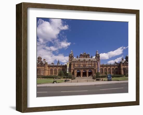 Kelvingrove Art Gallery and Museum Dating from the 19th Century, Glasgow, Scotland, United Kingdom-Patrick Dieudonne-Framed Photographic Print