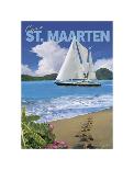 Cruise St. Maarten-Kem Mcnair-Art Print