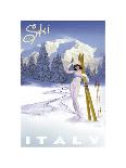 Ski Italy-Kem Mcnair-Framed Art Print