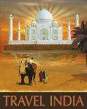 Travel India-Kem Mcnair-Framed Art Print