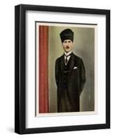 Kemal Ataturk, Military Reformer and Founder of Turkish State-null-Framed Art Print