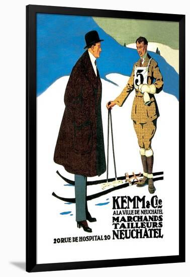 Kemm Cic Ala Ville de Neuchatel-null-Framed Art Print