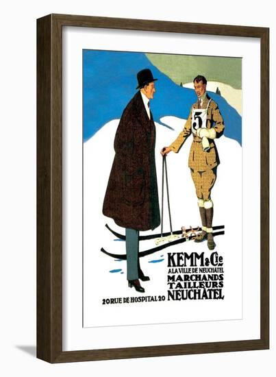 Kemm Cic Ala Ville de Neuchatel-null-Framed Art Print