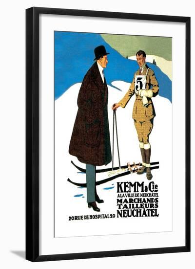 Kemm Cic Ala Ville de Neuchatel-null-Framed Art Print