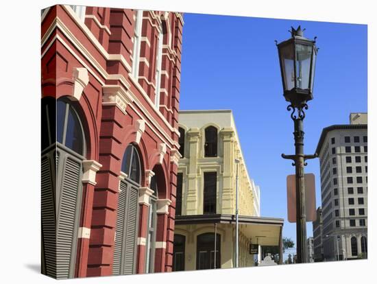 Kempner Street, Historic Strand District, Galveston, Texas, United States of America, North America-Richard Cummins-Stretched Canvas