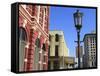 Kempner Street, Historic Strand District, Galveston, Texas, United States of America, North America-Richard Cummins-Framed Stretched Canvas