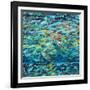 Kemps Ridley Turtle Hidden Treasure-Lucy P. McTier-Framed Giclee Print