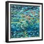 Kemps Ridley Turtle Hidden Treasure-Lucy P. McTier-Framed Giclee Print