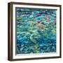 Kemps Ridley Turtle Hidden Treasure-Lucy P. McTier-Framed Giclee Print