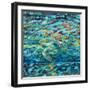 Kemps Ridley Turtle Hidden Treasure-Lucy P. McTier-Framed Giclee Print