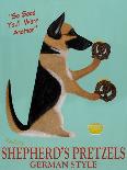 Bull Terrier Tea-Ken Bailey-Giclee Print