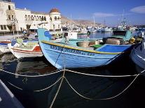 Boats at Pothia, Kalymnos, Dodecanese Islands, Greek Islands, Greece-Ken Gillham-Framed Photographic Print