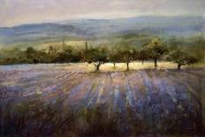 Lavender & Orchard Impression-Ken Hildrew-Stretched Canvas