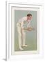 Ken Hutchings English Cricketer-Spy (Leslie M. Ward)-Framed Art Print