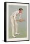 Ken Hutchings English Cricketer-Spy (Leslie M. Ward)-Framed Stretched Canvas