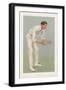 Ken Hutchings English Cricketer-Spy (Leslie M. Ward)-Framed Art Print