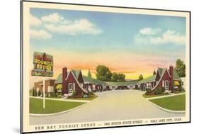 Ken Ray Tourist Lodge, Salt Lake City-null-Mounted Art Print