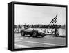 Ken Wharton in a Jaguar D Type, Rheims 12 Hours Race, France, 3rd July 1954-null-Framed Stretched Canvas