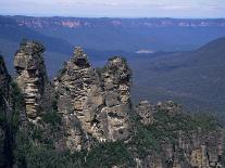 Three Sisters, Blue Mountains, Unesco World Heritage Site, New South Wales, Australia-Ken Wilson-Photographic Print