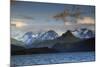 Kenai Mountains and Kachemak Bay, Homer, Alaska, USA, at Sunset-Michel Hersen-Mounted Photographic Print