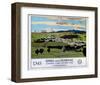 Kendal from Oxenholme-null-Framed Art Print