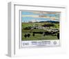 Kendal from Oxenholme-null-Framed Art Print