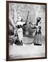 Kendo, or Japanese Fencing, C.1860-80-null-Framed Photographic Print