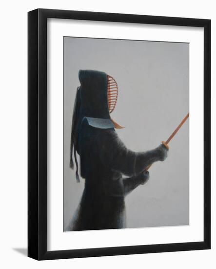 Kendo Warrior-Lincoln Seligman-Framed Giclee Print