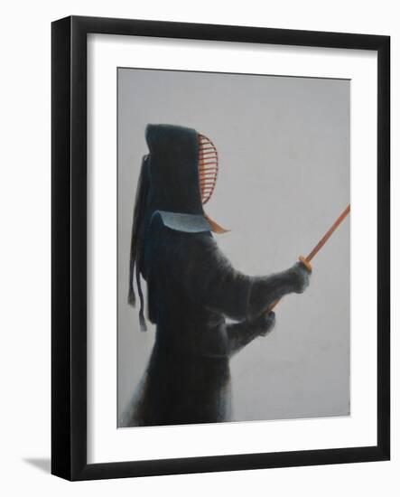 Kendo Warrior-Lincoln Seligman-Framed Giclee Print