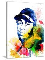 Kendrick Lamar Watercolor-Jack Hunter-Stretched Canvas