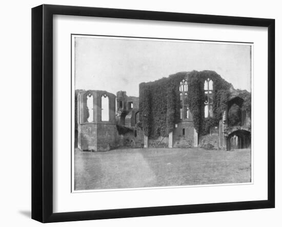 Kenilworth Castle, England, Late 19th Century-John L Stoddard-Framed Giclee Print