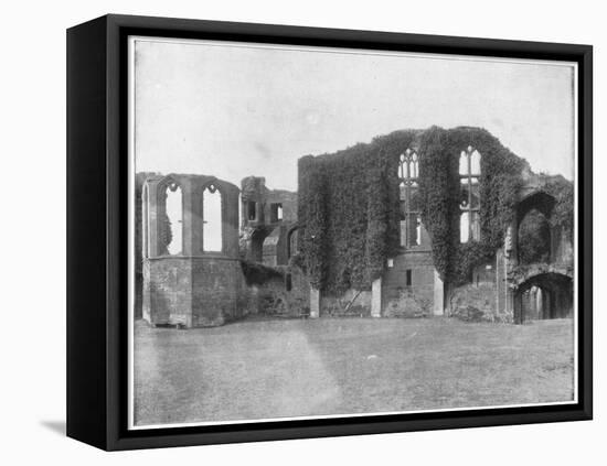 Kenilworth Castle, England, Late 19th Century-John L Stoddard-Framed Stretched Canvas