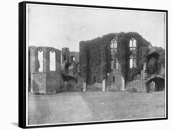 Kenilworth Castle, England, Late 19th Century-John L Stoddard-Framed Stretched Canvas