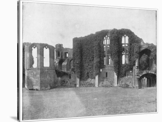 Kenilworth Castle, England, Late 19th Century-John L Stoddard-Stretched Canvas