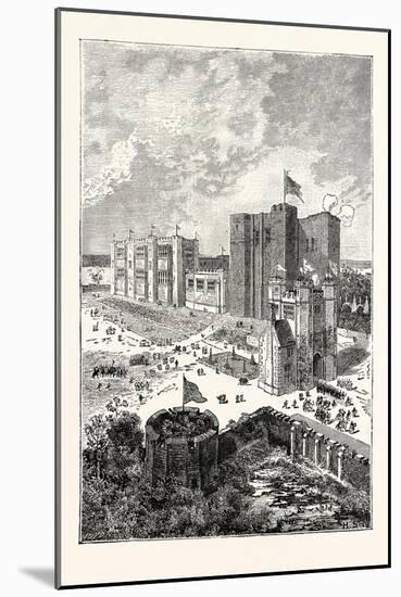 Kenilworth Castle in the Sixteenth Century-null-Mounted Giclee Print