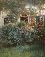 Kennebunkport Doorway-Abbott Fuller Graves-Framed Textured Art