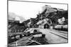 Kennecott, Alaska - View of the Town-Lantern Press-Mounted Art Print